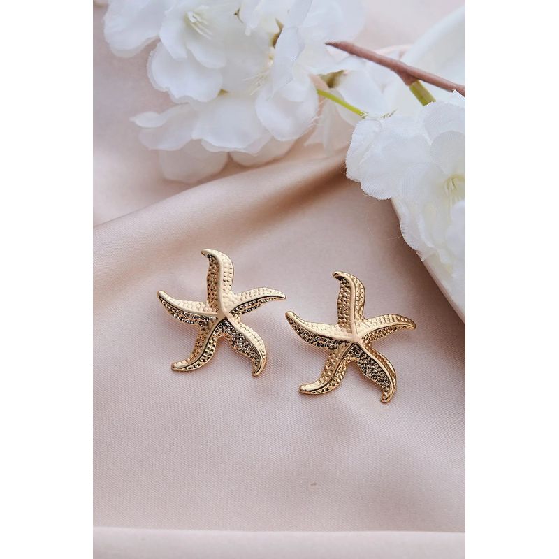 Fashion, accesorii si bijuterii - Femei - Bijuterii femei - Cercei femei - Cercei Heliophilia, alamă, auriu, 511AUR1750 - Infinity.ro
