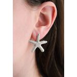 Fashion, accesorii si bijuterii - Femei - Bijuterii femei - Cercei femei - Cercei Heliophilia, alamă, argintiu, 511AUR1751 - Infinity.ro