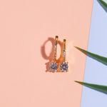 Fashion, accesorii si bijuterii - Femei - Bijuterii femei - Cercei femei - Cercel metal Heliophilia, metal, Ø14,9 mm, auriu, 736ELS1110 - Infinity.ro