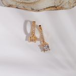 Fashion, accesorii si bijuterii - Femei - Bijuterii femei - Cercei femei - Cercel metal Heliophilia, metal, Ø14,9 mm, auriu, 736ELS1110 - Infinity.ro