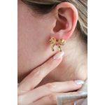 Fashion, accesorii si bijuterii - Femei - Bijuterii femei - Cercei femei - Cercei Heliophilia, alamă, auriu, 511AUR1566 - Infinity.ro