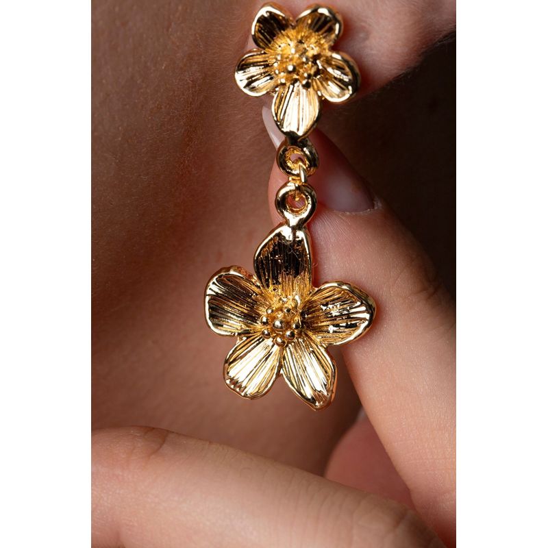 Fashion, accesorii si bijuterii - Femei - Bijuterii femei - Cercei femei - Cercel metal Heliophilia, metal, multicolor, 410ELK1823 - Infinity.ro