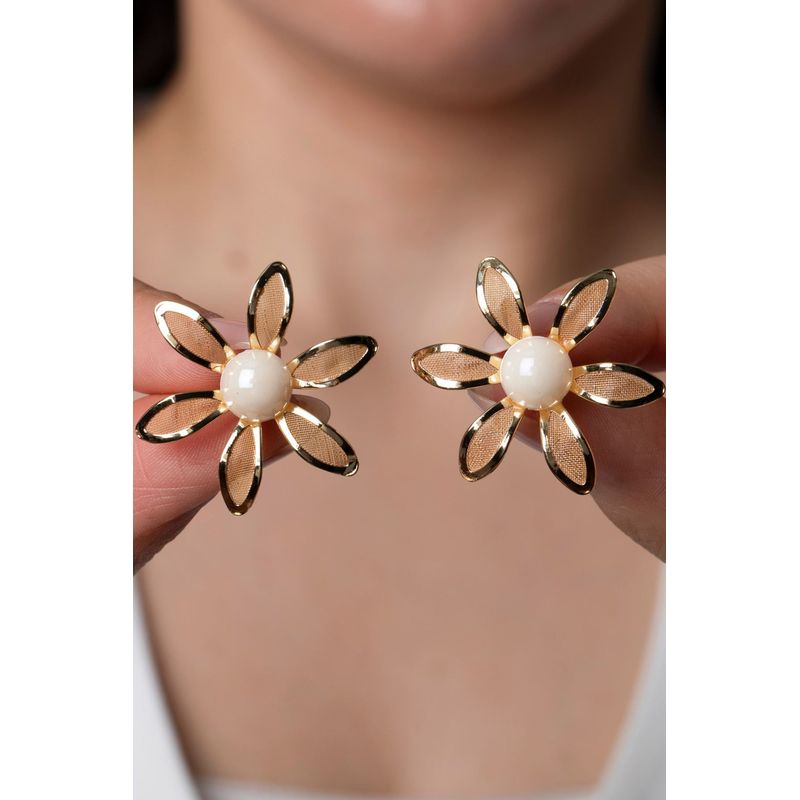 Fashion, accesorii si bijuterii - Femei - Bijuterii femei - Cercei femei - Cercel metal Heliophilia, metal, multicolor, 410ELK1821 - Infinity.ro