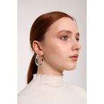 Fashion, accesorii si bijuterii - Femei - Bijuterii femei - Cercei femei - Cercei Heliophilia, alamă, argintiu, 511AUR1444 - Infinity.ro