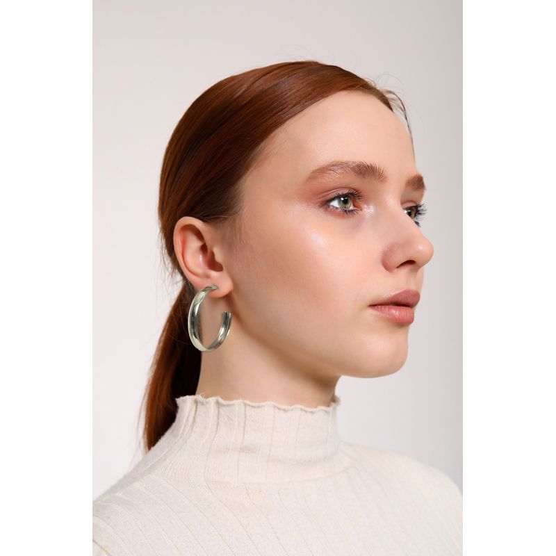 Fashion, accesorii si bijuterii - Femei - Bijuterii femei - Cercei femei - Cercei Heliophilia, alamă, argintiu, 511AUR1444 - Infinity.ro