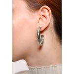Fashion, accesorii si bijuterii - Femei - Bijuterii femei - Cercei femei - Cercei Heliophilia, alamă, argintiu, 511AUR1444 - Infinity.ro
