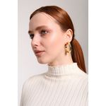 Fashion, accesorii si bijuterii - Femei - Bijuterii femei - Cercei femei - Cercei Heliophilia, alamă, auriu, 511AUR1436 - Infinity.ro