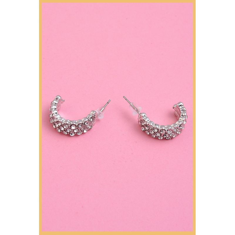 Fashion, accesorii si bijuterii - Femei - Bijuterii femei - Cercei femei - Cercei Heliophilia, alamă, argintiu, 511AUR1130 - Infinity.ro