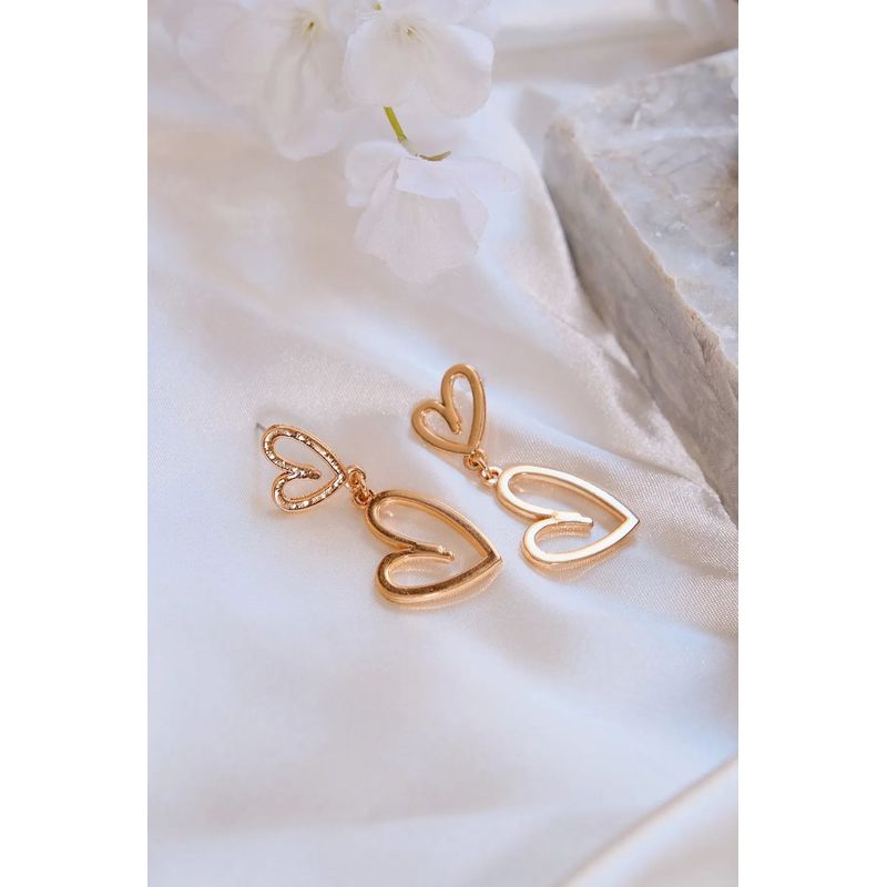 Fashion, accesorii si bijuterii - Femei - Bijuterii femei - Cercei femei - Cercei Heliophilia, alamă, auriu, 511AUR1773 - Infinity.ro