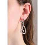 Fashion, accesorii si bijuterii - Femei - Bijuterii femei - Cercei femei - Cercei Heliophilia, alamă, argintiu, 511AUR1774 - Infinity.ro