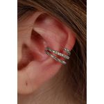Fashion, accesorii si bijuterii - Femei - Bijuterii femei - Cercei femei - Cercei Heliophilia, alamă, argintiu, 511AUR1217 - Infinity.ro