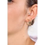Fashion, accesorii si bijuterii - Femei - Bijuterii femei - Cercei femei - Cercei Heliophilia, alamă, auriu, 511AUR1212 - Infinity.ro