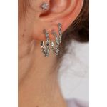 Fashion, accesorii si bijuterii - Femei - Bijuterii femei - Cercei femei - Cercei Heliophilia, alamă, argintiu, 511AUR1211 - Infinity.ro