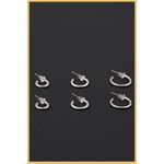 Fashion, accesorii si bijuterii - Femei - Bijuterii femei - Cercei femei - Cercei Heliophilia, alamă, argintiu, 511AUR1170 - Infinity.ro