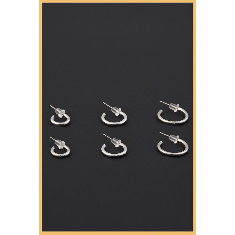 Fashion, accesorii si bijuterii - Femei - Bijuterii femei - Cercei femei - Cercei Heliophilia, alamă, argintiu, 511AUR1170 - Infinity.ro