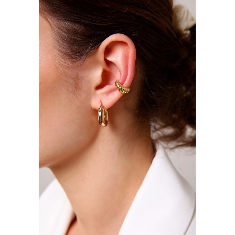 Fashion, accesorii si bijuterii - Femei - Bijuterii femei - Cercei femei - Cercei Heliophilia, alamă, auriu, 511AUR1286 - Infinity.ro