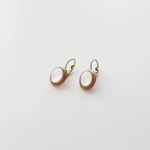 Fashion, accesorii si bijuterii - Femei - Bijuterii femei - Cercei femei - Cercei oțel Heliophilia, oțel inoxidabil, auriu/alb, 426OPL1298 - Infinity.ro