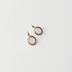 Fashion, accesorii si bijuterii - Femei - Bijuterii femei - Cercei femei - Cercei oțel Heliophilia, oțel inoxidabil, auriu/alb, 426OPL1298 - Infinity.ro