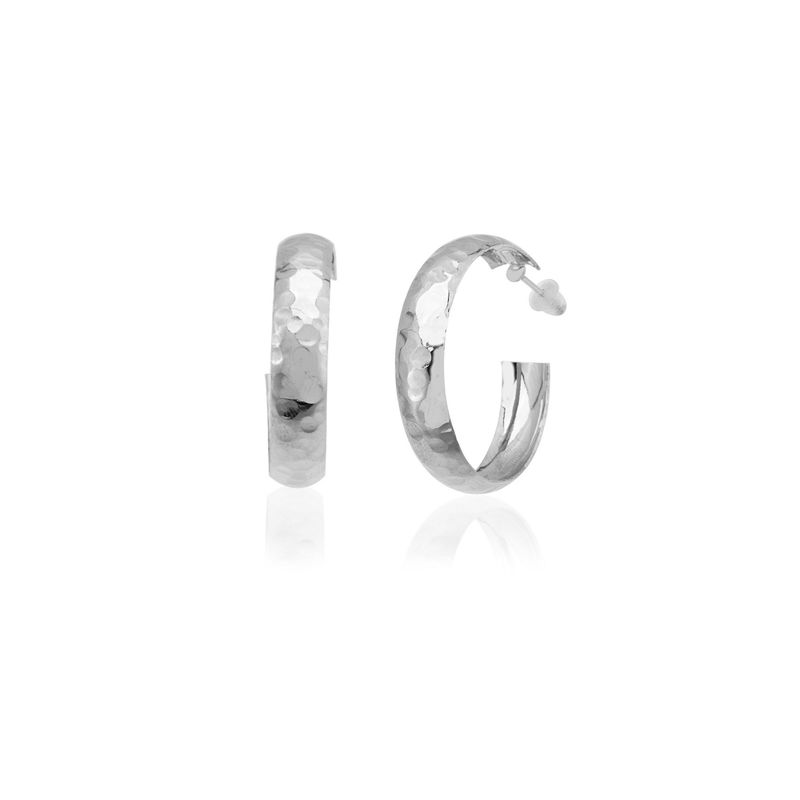 Fashion, accesorii si bijuterii - Femei - Bijuterii femei - Cercei femei - Cercei Heliophilia, argint, 3.25 x 0.80 cm, argintiu, 193RSS1117 - Infinity.ro