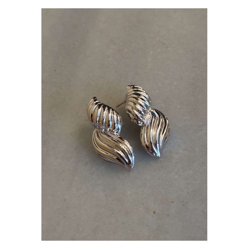 Fashion, accesorii si bijuterii - Femei - Bijuterii femei - Cercei femei - Cercei Heliophilia, alamă, argintiu, 600KNS1122 - Infinity.ro