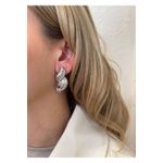 Fashion, accesorii si bijuterii - Femei - Bijuterii femei - Cercei femei - Cercei Heliophilia, alamă, argintiu, 600KNS1122 - Infinity.ro