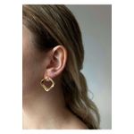 Fashion, accesorii si bijuterii - Femei - Bijuterii femei - Cercei femei - Cercei Heliophilia, alamă, auriu, 600KNS1133 - Infinity.ro