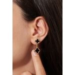 Fashion, accesorii si bijuterii - Femei - Bijuterii femei - Cercei femei - Cercel metal Heliophilia, metal, auriu, 410ELK1499 - Infinity.ro