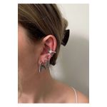 Fashion, accesorii si bijuterii - Femei - Bijuterii femei - Cercei femei - Cercei Heliophilia, alamă, argintiu, 600KNS1143 - Infinity.ro