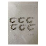 Fashion, accesorii si bijuterii - Femei - Bijuterii femei - Cercei femei - Cercei Heliophilia, alamă, argintiu, 600KNS1139 - Infinity.ro