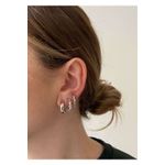 Fashion, accesorii si bijuterii - Femei - Bijuterii femei - Cercei femei - Cercei Heliophilia, alamă, argintiu, 600KNS1139 - Infinity.ro