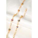 Fashion, accesorii si bijuterii - Femei - Bijuterii femei - Coliere femei - Set bijuterii metal Heliophilia, metal, 20 cm, multicolor, 948ELK9156 - Infinity.ro