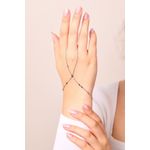 Fashion, accesorii si bijuterii - Femei - Bijuterii femei - Coliere femei - Lanț metal Heliophilia, metal, argintiu, 410ELK1798 - Infinity.ro