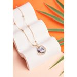 Fashion, accesorii si bijuterii - Femei - Bijuterii femei - Coliere femei - Colier oțel Heliophilia, oțel, roz, 410ELK1799 - Infinity.ro