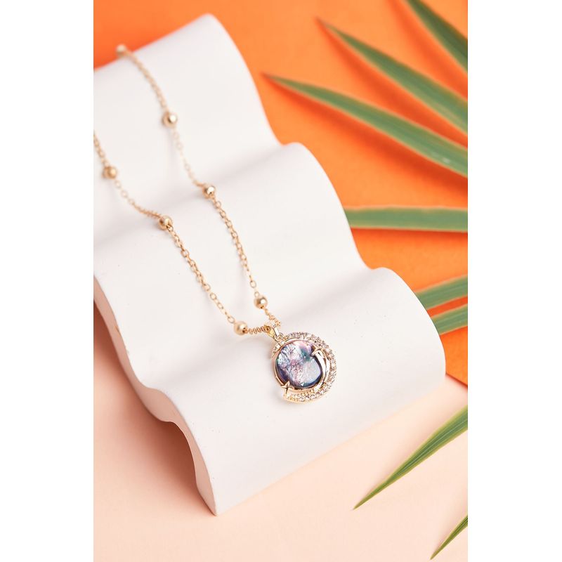 Fashion, accesorii si bijuterii - Femei - Bijuterii femei - Coliere femei - Colier oțel Heliophilia, oțel, roz, 410ELK1799 - Infinity.ro