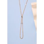 Fashion, accesorii si bijuterii - Femei - Bijuterii femei - Coliere femei - Lanț metal Heliophilia, metal, auriu, 410ELK1797 - Infinity.ro
