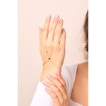 Fashion, accesorii si bijuterii - Femei - Bijuterii femei - Coliere femei - Lanț metal Heliophilia, metal, auriu, 410ELK1797 - Infinity.ro