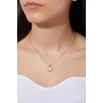 Fashion, accesorii si bijuterii - Femei - Bijuterii femei - Coliere femei - Set colier/cercei metal Heliophilia, metal, auriu, 410ELK1597 - Infinity.ro