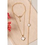 Fashion, accesorii si bijuterii - Femei - Bijuterii femei - Coliere femei - Set colier/brățară metal Heliophilia, metal, auriu, 410ELK1526 - Infinity.ro