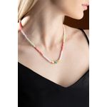 Fashion, accesorii si bijuterii - Femei - Bijuterii femei - Coliere femei - Colier Heliophilia, metal, multicolor, 906BRN1120 - Infinity.ro
