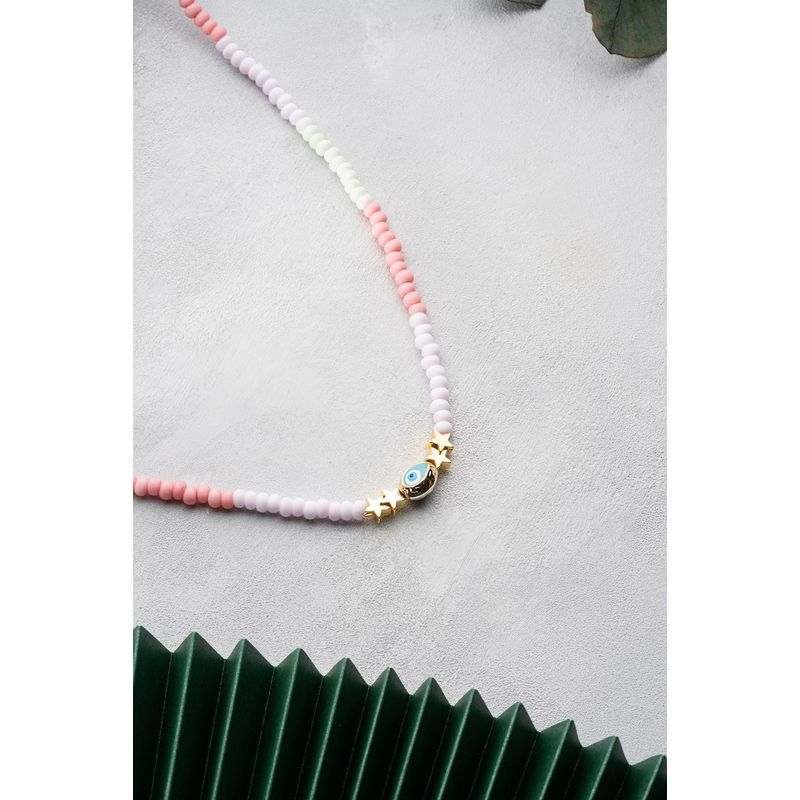 Fashion, accesorii si bijuterii - Femei - Bijuterii femei - Coliere femei - Colier Heliophilia, metal, multicolor, 906BRN1120 - Infinity.ro