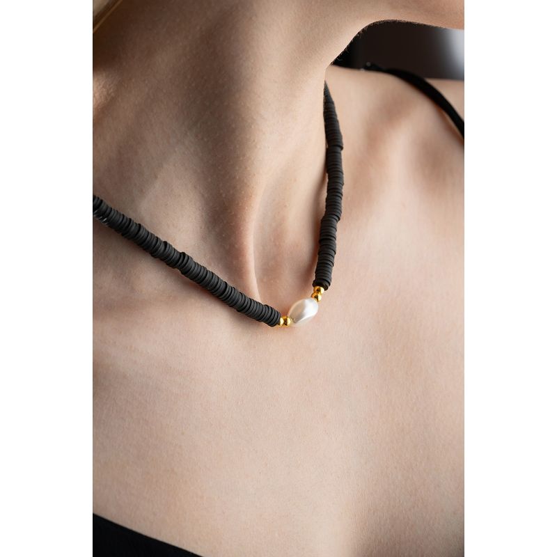 Fashion, accesorii si bijuterii - Femei - Bijuterii femei - Coliere femei - Colier Heliophilia, metal, multicolor, 906BRN1119 - Infinity.ro