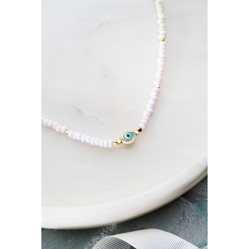 Fashion, accesorii si bijuterii - Femei - Bijuterii femei - Coliere femei - Colier Heliophilia, metal, multicolor, 906BRN1102 - Infinity.ro