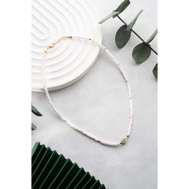 Fashion, accesorii si bijuterii - Femei - Bijuterii femei - Coliere femei - Colier Heliophilia, metal, multicolor, 906BRN1102 - Infinity.ro