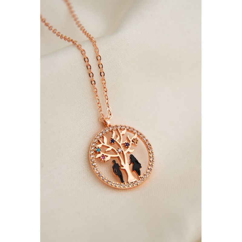 Fashion, accesorii si bijuterii - Femei - Bijuterii femei - Coliere femei - Colier metal Heliophilia, metal, roz, 948ELK2197 - Infinity.ro