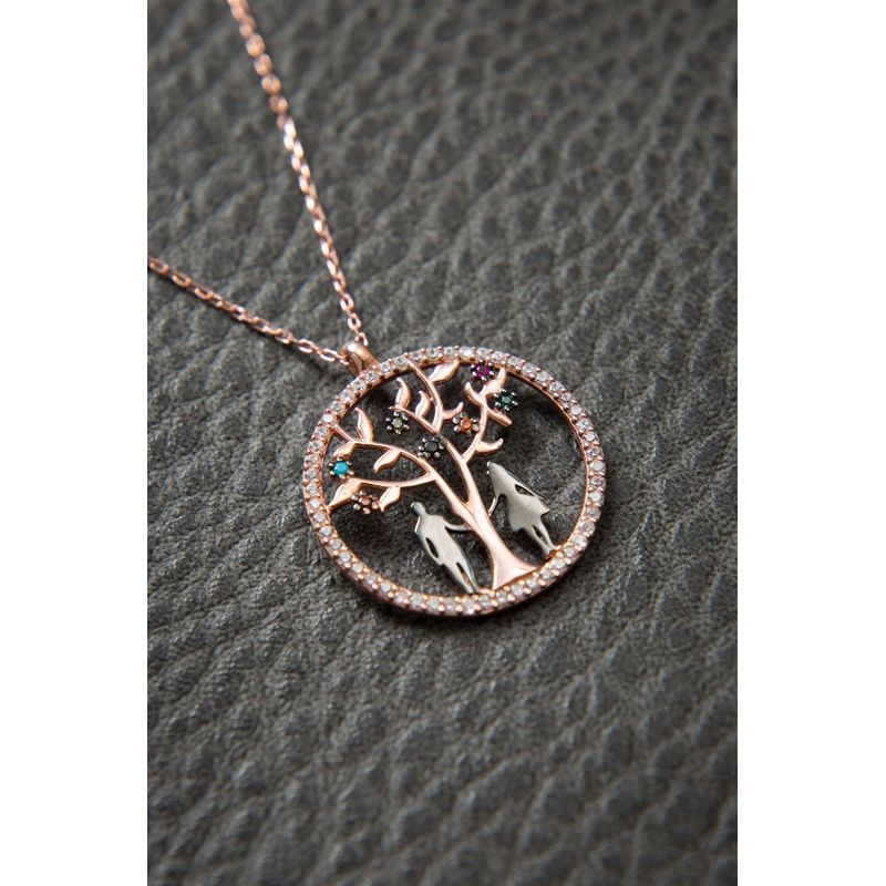 Fashion, accesorii si bijuterii - Femei - Bijuterii femei - Coliere femei - Colier metal Heliophilia, metal, roz, 948ELK2197 - Infinity.ro