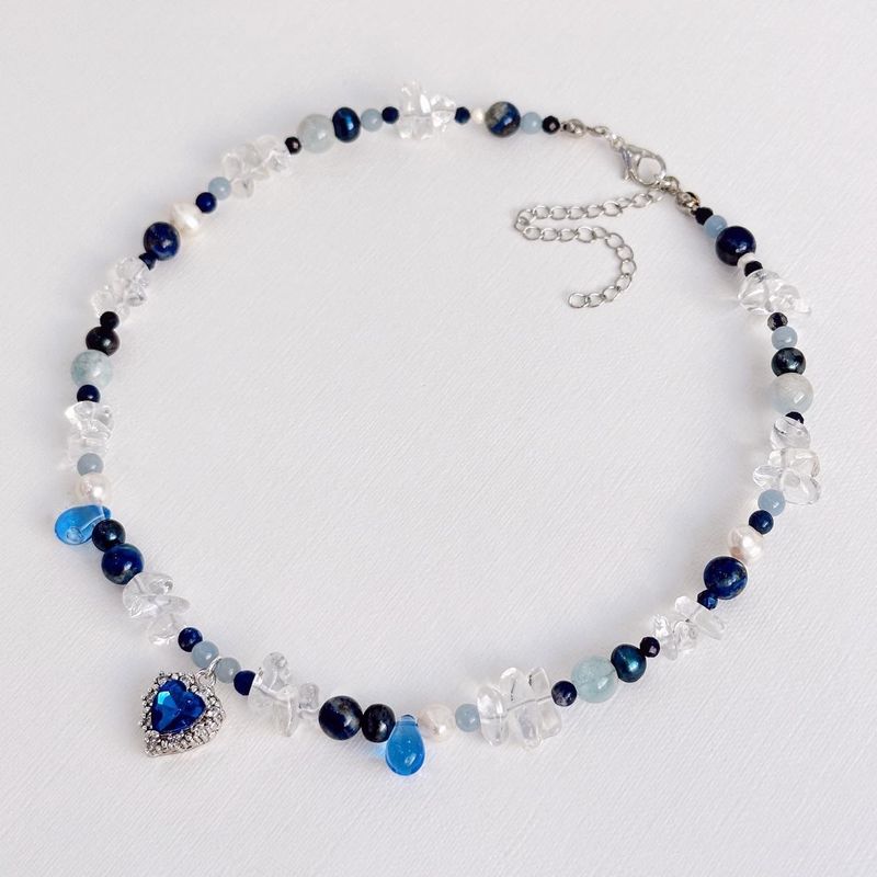 Fashion, accesorii si bijuterii - Femei - Bijuterii femei - Coliere femei - Colier oțel Heliophilia, oțel inoxidabil, 36 cm, multicolor, 333ORN1145 - Infinity.ro