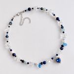 Fashion, accesorii si bijuterii - Femei - Bijuterii femei - Coliere femei - Colier oțel Heliophilia, oțel inoxidabil, 36 cm, multicolor, 333ORN1145 - Infinity.ro