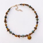 Fashion, accesorii si bijuterii - Femei - Bijuterii femei - Coliere femei - Colier oțel Heliophilia, oțel inoxidabil, 36 cm, multicolor, 333ORN1146 - Infinity.ro