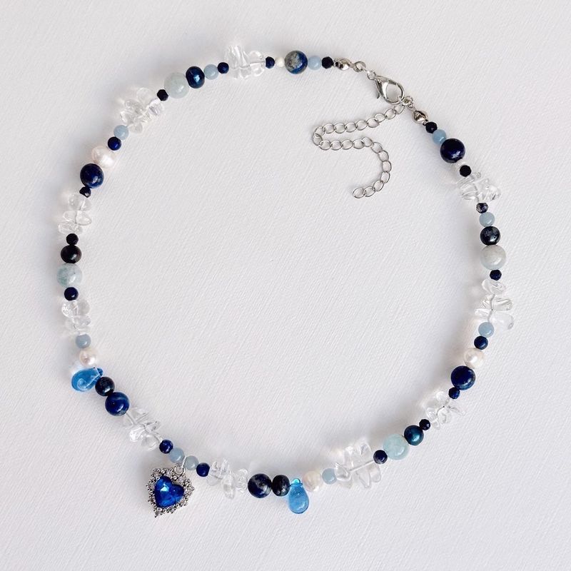 Fashion, accesorii si bijuterii - Femei - Bijuterii femei - Coliere femei - Colier oțel Heliophilia, oțel inoxidabil, 36 cm, multicolor, 333ORN1145 - Infinity.ro