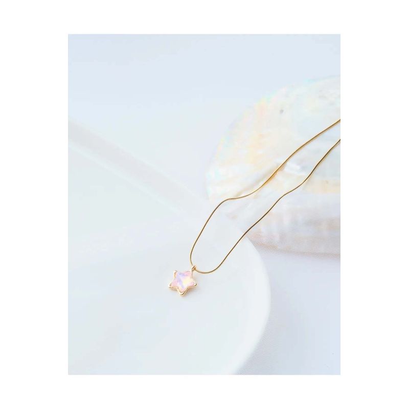 Fashion, accesorii si bijuterii - Femei - Bijuterii femei - Coliere femei - Colier Heliophilia, alamă, 45 cm, auriu, 511AUR1599 - Infinity.ro